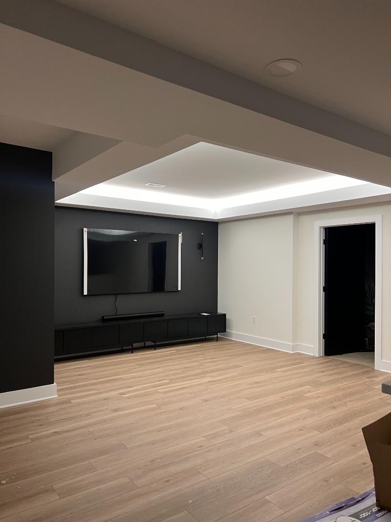 Gainesville Virginia 20155 Basement wiring and Lighting installation