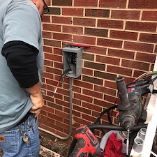 Hot tub wiring installation mclean va